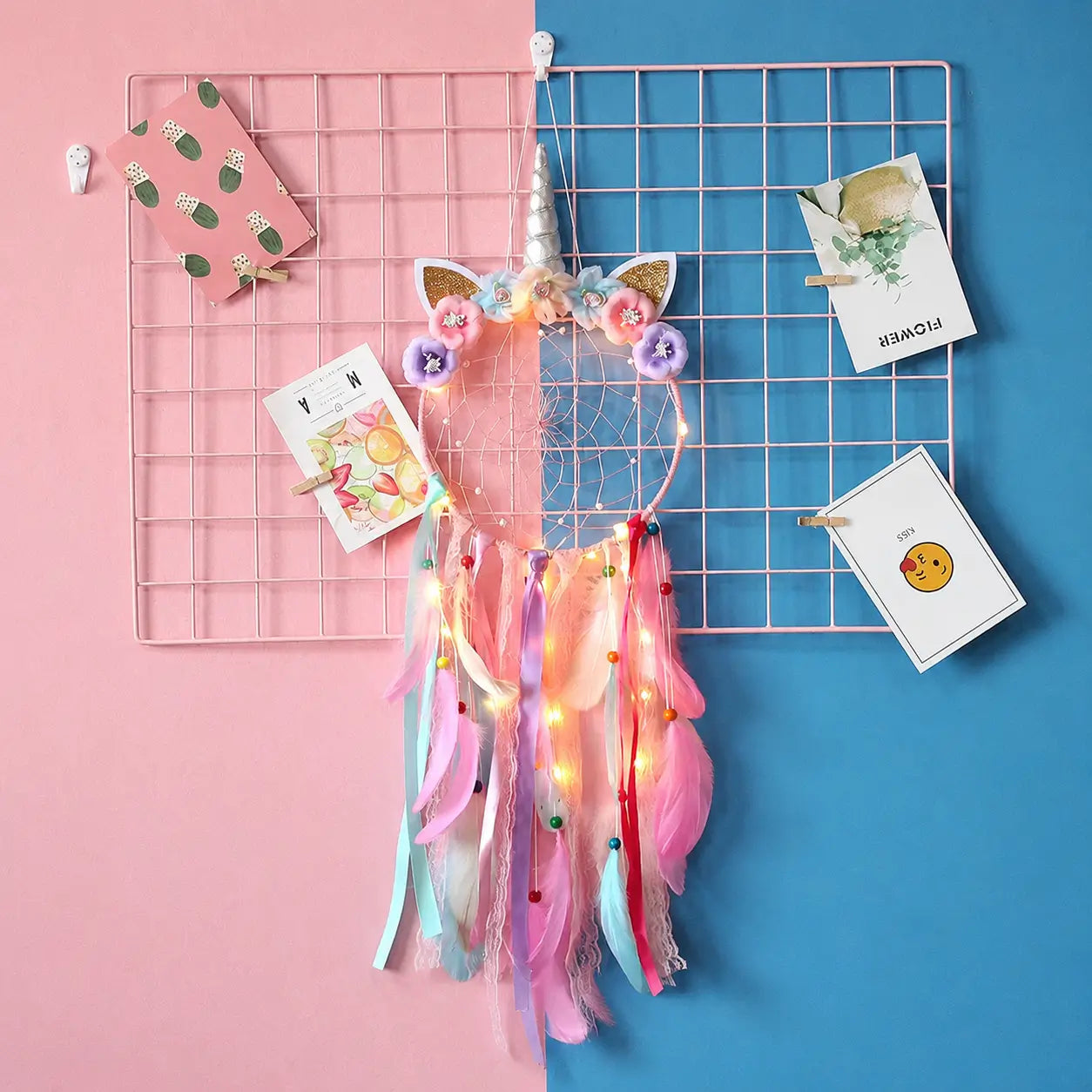 Attrape Rêve Licorne Berceau des Rêves Attrape-Rêve