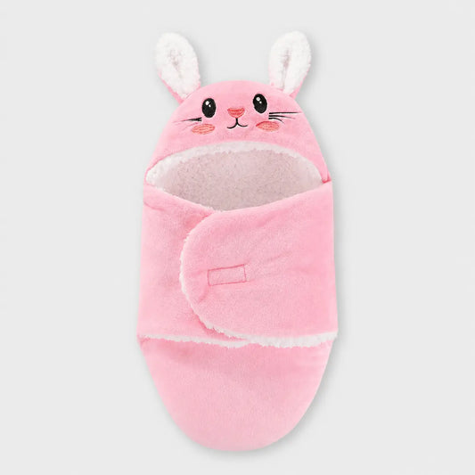Nid d'Ange Lapin Rose - Hiver Berceau des Rêves Nid d'ange hiver
